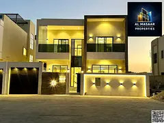 Own your villa in Al Zahia now at an excellent price with a 20-meter setback, at a special price for