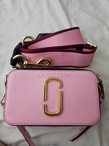 Authentic Marc Jacobs Pink Crossbody Bag with Strap