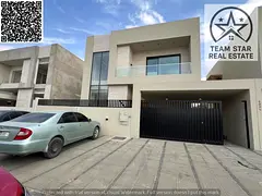 High-end finished villa, first occupancy, spacious rooms with built-in wardrobes