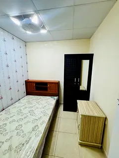 Executive l furnished Half Partition Room for Rent –Al Rawda 2 inside a villa , Ajman