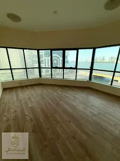 Three bedrooms and a living room with a small maid's room In Al Qasba Payment in four or six ins
