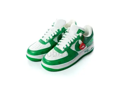 Stylish Green  White Sneakers