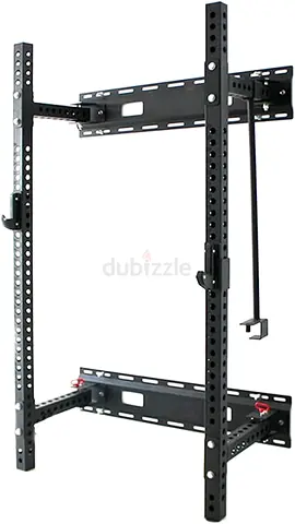 Wall Mounted Folding Squat Rack, Fold-In ONE