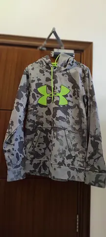 Mens Under Armour Camo Hoodie