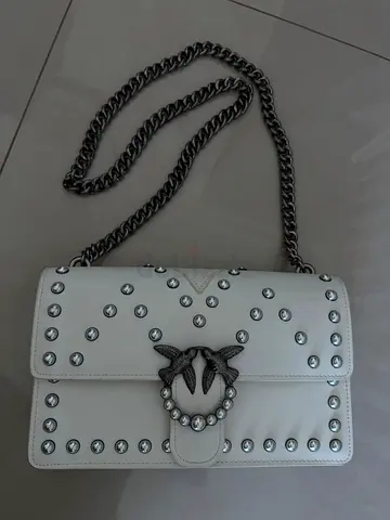 White Pinko purse bag