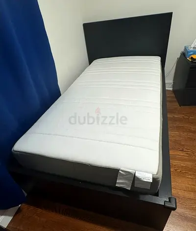Ikea Comfortable Single Bed with Mattress