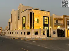Villa for sale in Al Zahia – Two floors and a roof | 4 master bedrooms | Land area 3,014 sq ft