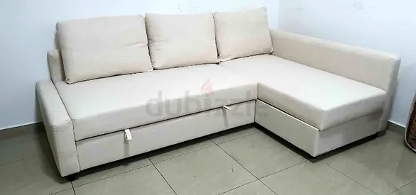 Comfortable L-Shaped Sofa bed with Storage