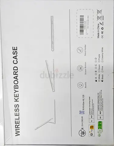 Wireless Keyboard Case for Convenient Typing