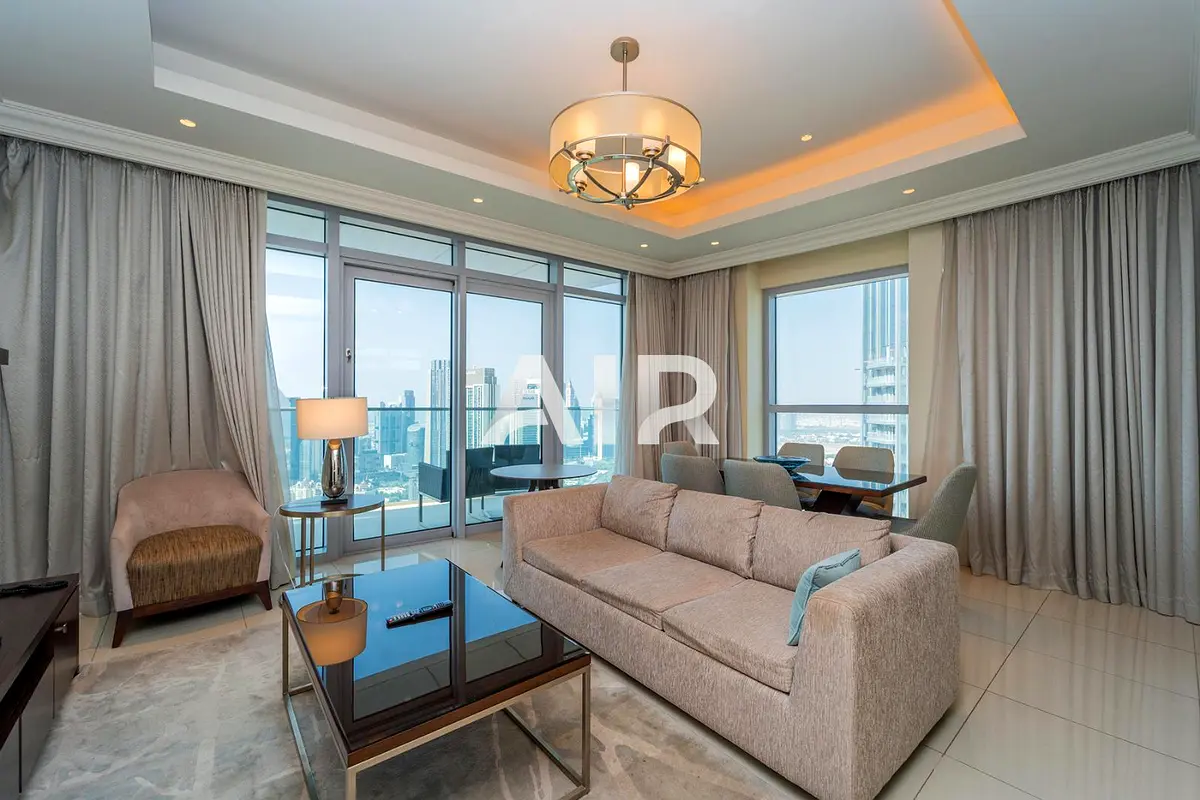 Curated visual reference: Picture Idea: Apartment Burj And Fountain View High Floor Corner Unit
