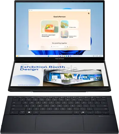 ASUS ZenBook Duo - Dual Screen Laptop for Creative Professionals Intel(R) Core(TM) Ultra 9 185H (2.5
