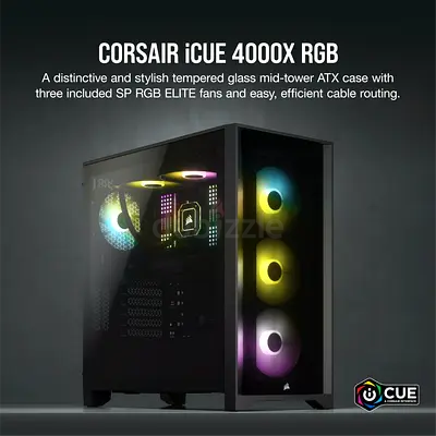 Corsair iCUE 4000X RGB Mid-Tower ATX Case