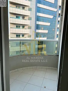 Furnished studio apartment for sale in Orient Towers with high-end finishes and modern furniture. Pr