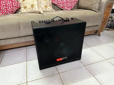 Tovaste Multiple Music Instrument Function Mixing Amplifier - 120 W, 12 inch Woofer, 3.5 inch Tweete