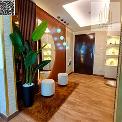 Furnished hotel apartment for sale, suitable for living or investment.