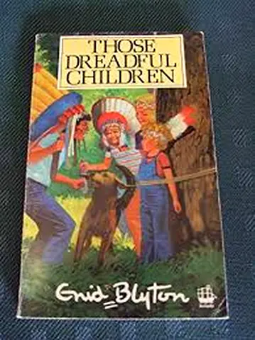 Vintage Children Books - Those Dreadful Children - Enid Blyton - 1983 Soft Cover Edition