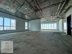 Office for sale in a prime location in Al Majaz 2 with a stunning sea view that adds great value to