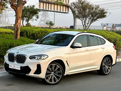 BMW X4 M-SPORT 2022 GCC UNDER WARRANTY AND CONTRACT SERVICE FULL OPTION NO ACCIDENTS