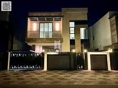A luxurious villa for sale, combining elegance, comfort, and an ideal location in one of Ajman's