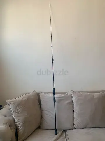 Slow spinning jigging rod