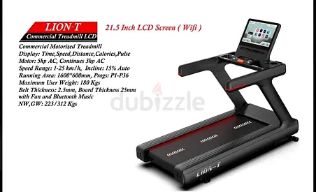 High-Quality LION-T Treadmill for Efficient Workouts