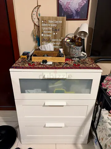 3 drawer chest from Ikea very nice and cheep what It for 500 drums Selling for 300 in good Condition