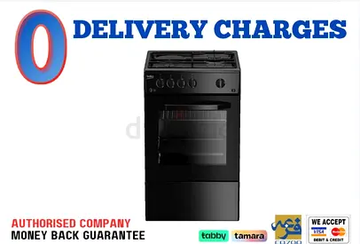Beko 50×50Cm / 1 Electric 3 Gas Burner Cooking Range/ Brand New/ 1 Year Warranty
