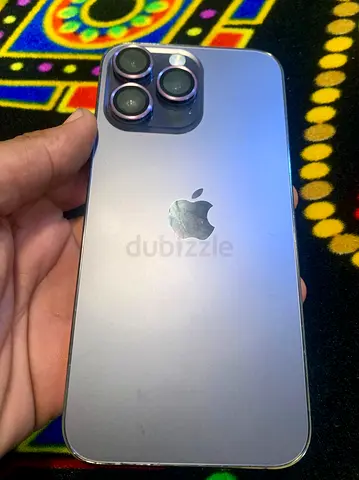 Apple iPhone 14 Pro Max 256GB - Excellent Condition just only back change battery health 79 Aed 1800
