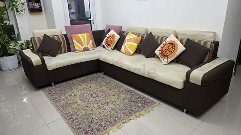 L shaped Sofa on sale