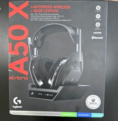Logitech ASTRO A50 Wireless Gaming Headset + Base Station (Xbox / PS5 / PC)