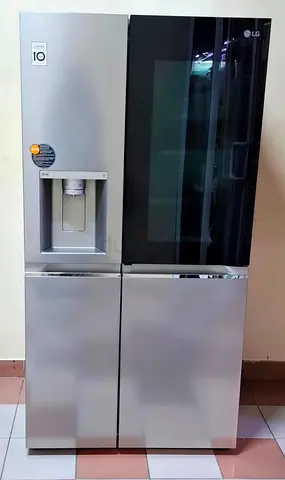 Stylish LG  insta view side by side Refrigerator with Water Dispenser