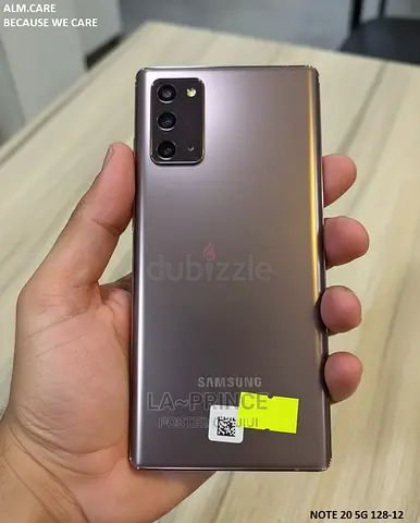 SAMSUNG Note20 5G 128/12  Mint Condition