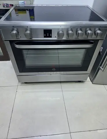 Hoover Electric Ceramic Cooker Oven Size 90cm Width 60cm Depht