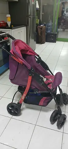 Used Pink Baby Stroller
