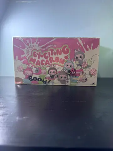 POP MART - The Monsters Exciting Macaron (Original, Sealed Box) 2 BOXES / 12 pcs labubu