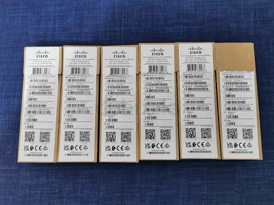 Cisco 10G SFP Module,Enterprise Class- 6 Qty