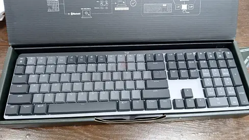 LOGITECH MX MECHANICAL TACTILE QUIET WIRELESS KEYBOARD (920-010547) GRAPHITE