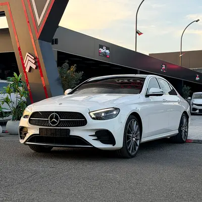 Mercedes E350 2021 | Korean Specs | Clean Title | 26K KM | White | مرسيدس E350 2021 وارد كوري كلين ت