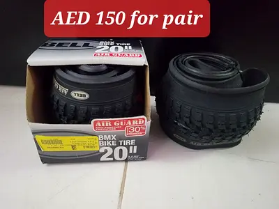 BELL tires for bmx size 20