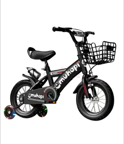 Kids Bicycle with Training Wheels and Basket