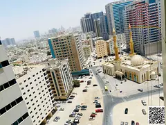 1 bhk biggest size partial city view with parking for sale in Ajman one tower