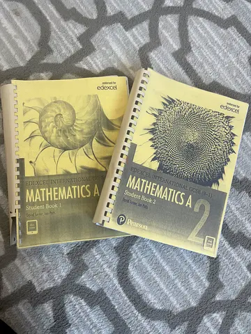 Mathematics EDEXCEL IGCSE Student Book 1 and 2