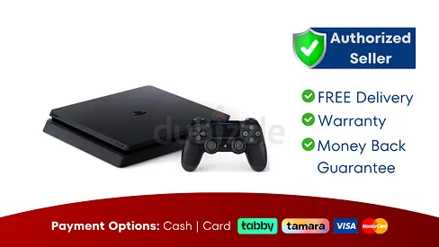 Sony PlayStation 4 - Slim - Black - New | Warranty | FREE Delivery