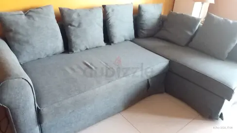 Comfortable L-Shaped Sofa with Storage