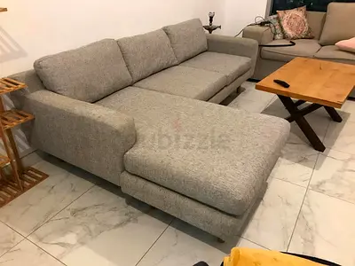 West elm L shape sofa