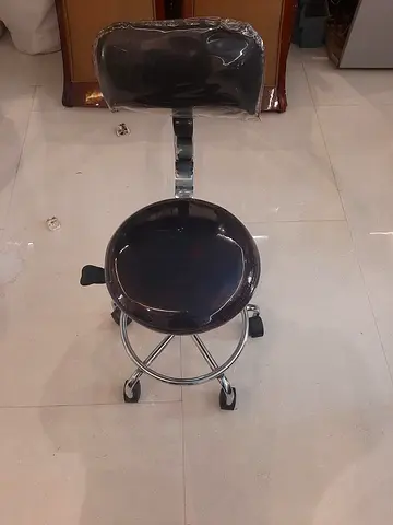Comfortable Adjustable Rolling Stool