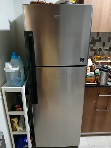 Whirlpool two door fridge freezer inverter technology 60cm width 170cm height