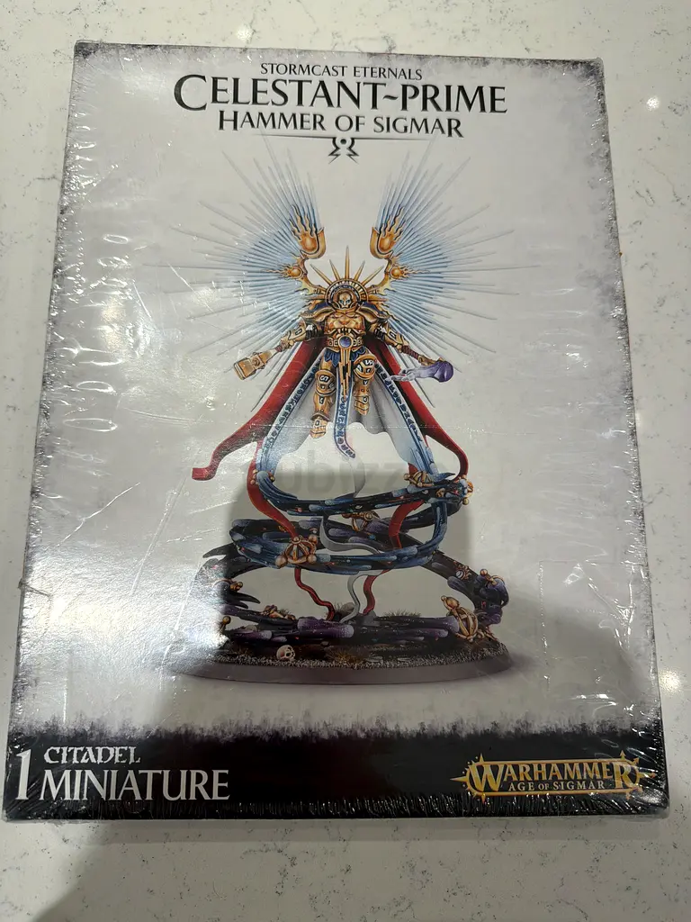 Warhammer Age of Sigmar - Celestant-Prime Hammer of Sigmar
