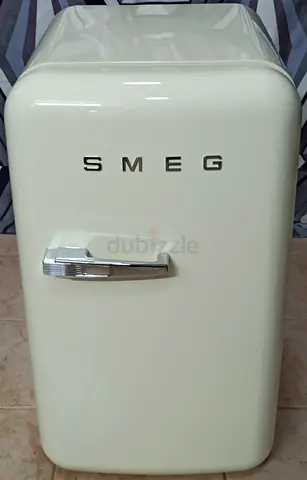 Never Use Smeg Retro Style Refrigerator Cream Colour