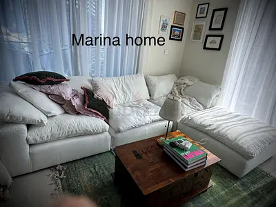 Like new condition marina home 4 piece sofa